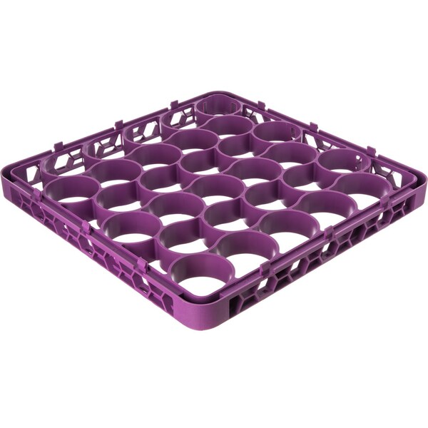 Carlisle Foodservice Shrt Glass Rack Ext, 30 Comp, Lavender, PK6 - REW30SC89