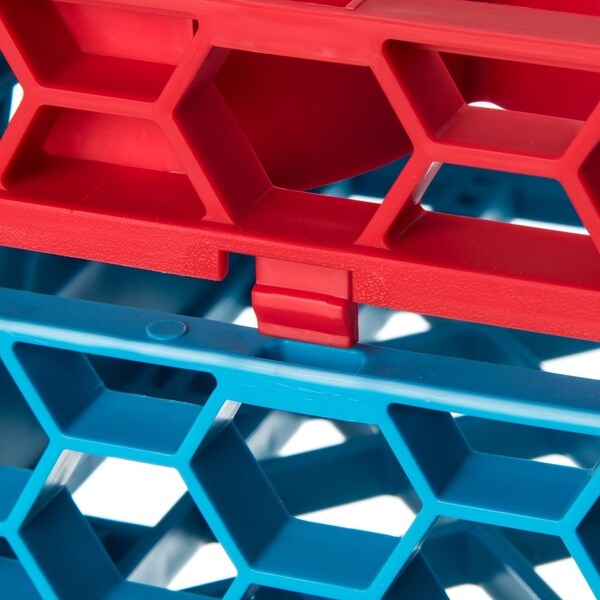 Carlisle Foodservice Shrt Glass Rack Ext, 20 Comp, Rd, PK6 - REW20SC05