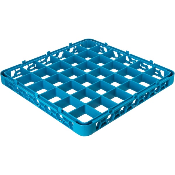 Carlisle Foodservice Dvde Glss Rack Ext, 1.78", Blu, 36 Comp, PK6 - RE3614
