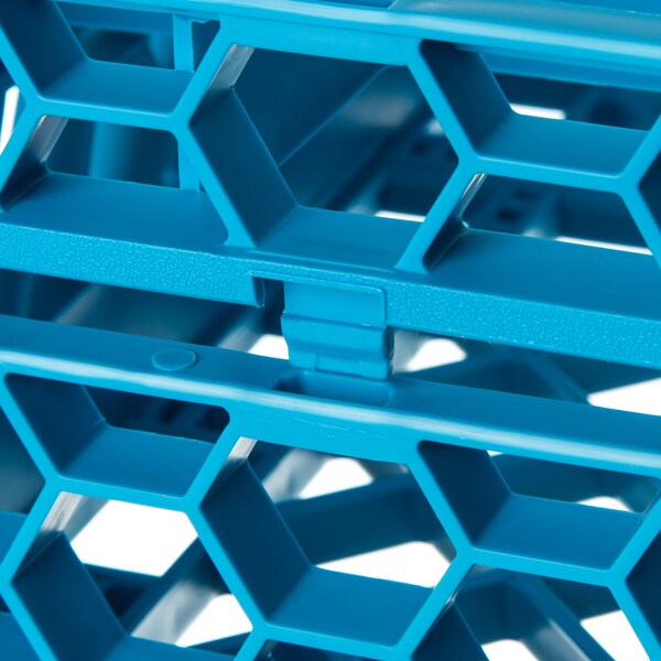 Carlisle Foodservice Dvde Glss Rack Ext, 1.78", Blu, 36 Comp, PK6 - RE3614