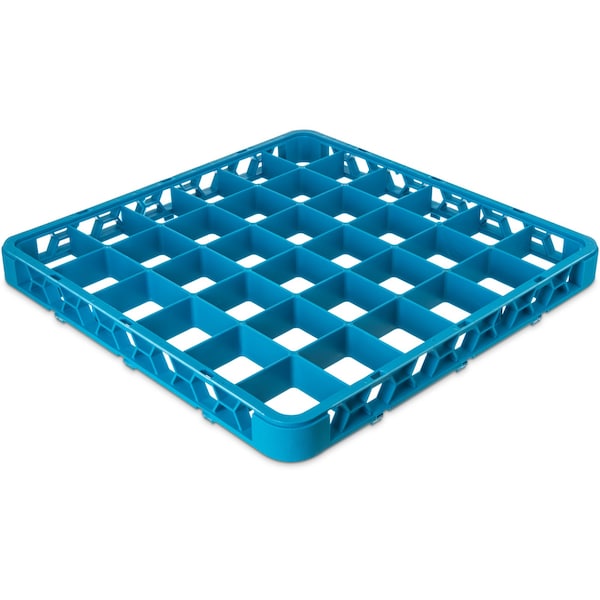 Carlisle Foodservice Dvde Glss Rack Ext, 1.78", Blu, 36 Comp, PK6 - RE3614