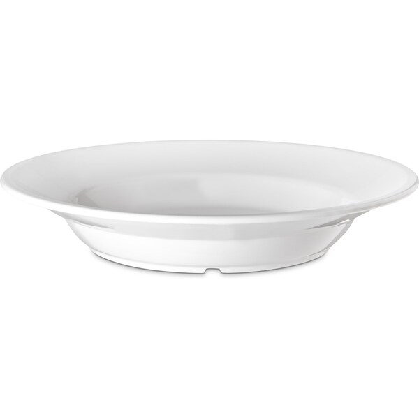 Carlisle Foodservice Polycarbon Soup Salad Bwl, 12 oz., Wt, PK48 - PCD31202