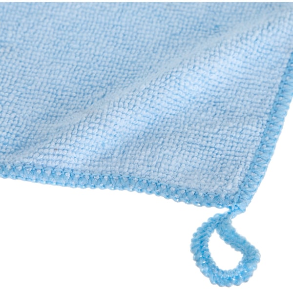 Carlisle Foodservice Mcrfbr Cleaning Cloth, 16"x16", Blu, PK12 - 3633414