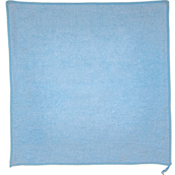 Carlisle Foodservice Mcrfbr Cleaning Cloth, 16"x16", Blu, PK12 - 3633414