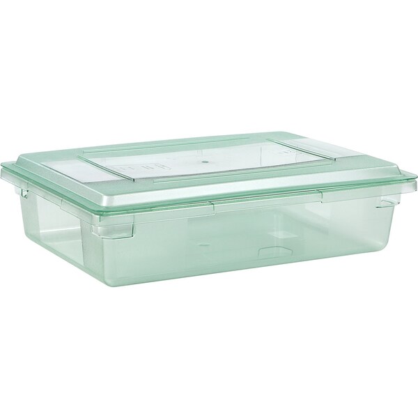 Carlisle Foodservice Strge Container, 8.5 gal., 26x18x6", Gr, PK6 - 10621C09