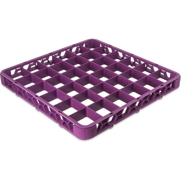 Carlisle Foodservice Dvde Glss Rack Ext, 1.78", Lvn, 36 Comp, PK6 - RE36C89
