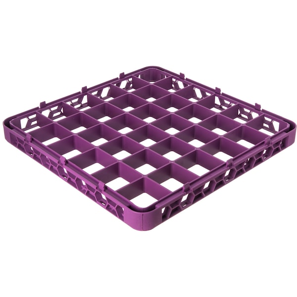 Carlisle Foodservice Dvde Glss Rack Ext, 1.78", Lvn, 36 Comp, PK6 - RE36C89