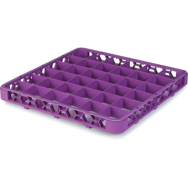 Carlisle Foodservice Dvde Glss Rack Ext, 1.78", Lvn, 36 Comp, PK6 - RE36C89