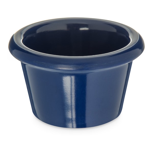 Carlisle Foodservice Melamine Smooth Ramekin, 1.5 oz., Blu, PK48 - S27560