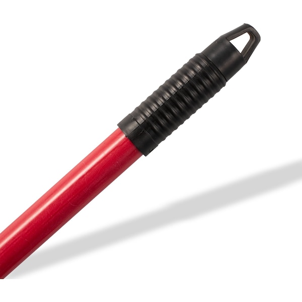 Carlisle Foodservice Foam Filld Handle w/FlexTip, 60", Red, PK12 - 4022705