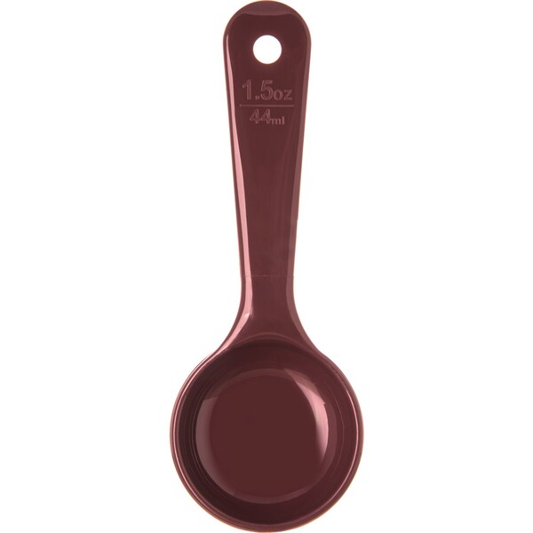 Carlisle Foodservice Solid Short Handle, 1.5 oz., Brown, PK12 - 492201