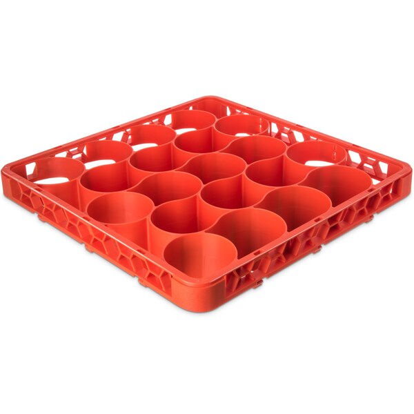 Carlisle Foodservice Long Glass Rack Ext, 20 Comp, Org, PK4 - REW20LC24