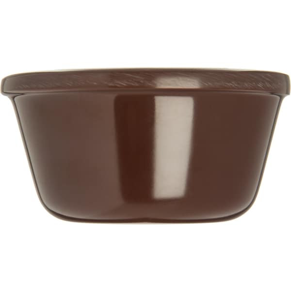 Carlisle Foodservice Melamine Smooth Ramekin, 3 oz., Choc, PK48 - S28069
