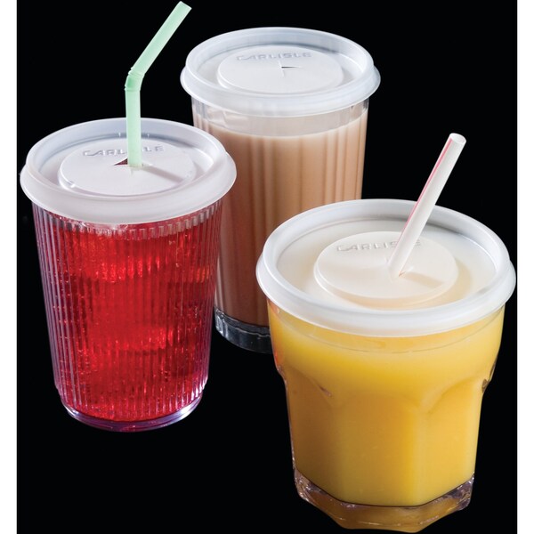 Carlisle Foodservice Disposable Lid, Fit 5810, 10 oz., Louis - 5810L30