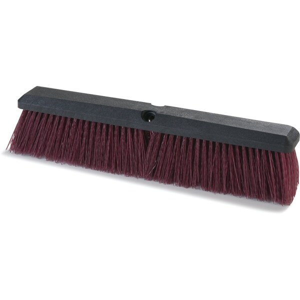 Carlisle Foodservice Coarse Floor Sweep w/StiffPoly, 24", PK12 - 3620722400