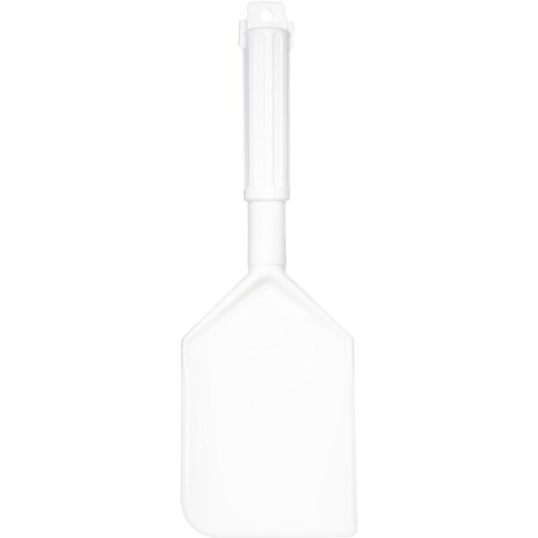 Carlisle Foodservice Spatula w/Plastic Handle, 13.5", Wht, PK6 - 4035002