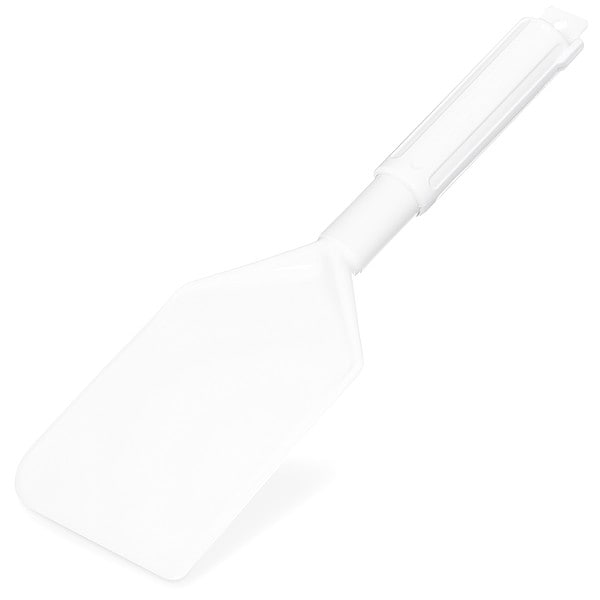 Carlisle Foodservice Spatula w/Plastic Handle, 13.5", Wht, PK6 - 4035002
