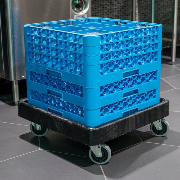 Carlisle Foodservice E-Z Glide Dolly, No Hndl, 22.5"x22.5"x8" - C223603