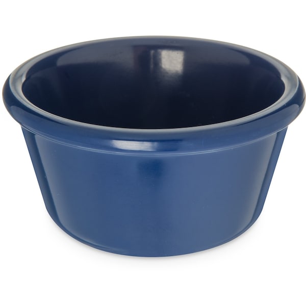 Carlisle Foodservice Melamine Smooth Ramekin, 3 oz., Blu, PK48 - S28060