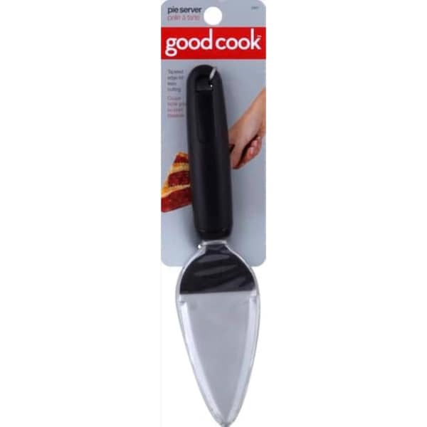 Good Cook Good Cook Silver/Black Stainless Steel Pie Server - 25801