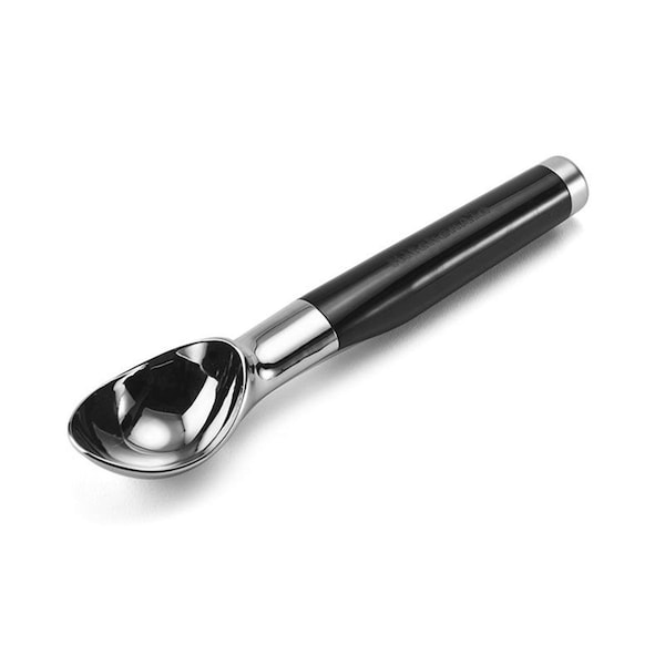 Lifetime KitchenAid Black ABS Plastic/Stainless Steel Ice Cream Scoop - KE117OHOBA