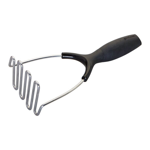 Good Cook Good Cook Touch Silver/Black Stainless Steel Potato Masher - 20442