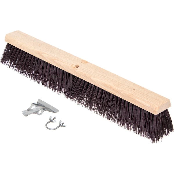 Carlisle Foodservice Crmp Polypropylen Sweep w/Brace, 24", PK12 - 3621932400