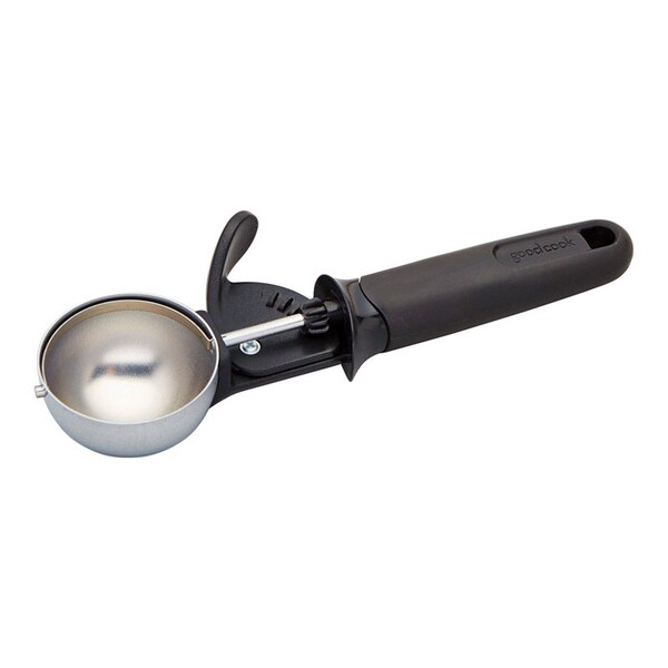 Good Cook Good Cook Silver/Black Stainless Steel Ice Cream Scoop - 16660