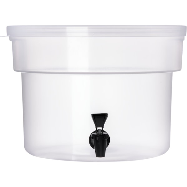 Carlisle Foodservice Round Dispenser, 3 gal., See-Thru - 221930