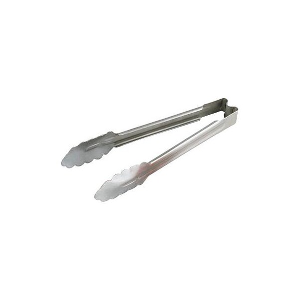 Vollrath 16 in Antimicrobial Stainless Steel Utility Tongs - 4781610