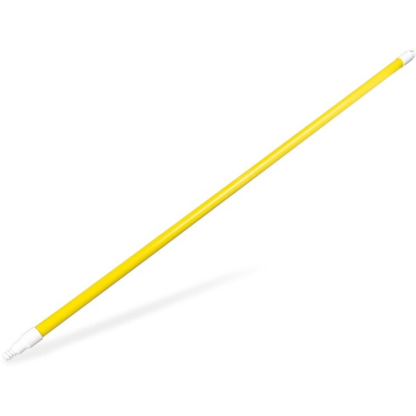 Carlisle Foodservice Fbrgl Hndl, Self Lock Flx Tip, 48", Yl, PK12 - 41225EC04