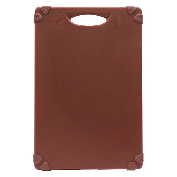 Tablecraft Grippy Cutting Board, Brown, 18"X2"4"X.5" - CBG1824ABR