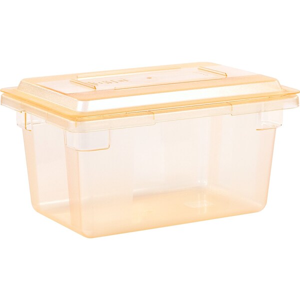 Carlisle Foodservice Storage Container Lid, 18"x12", Yellow, PK6 - 10617C22