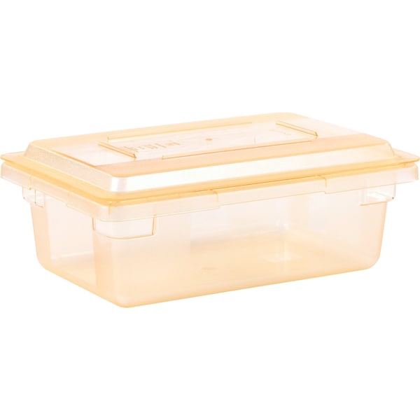 Carlisle Foodservice Storage Container Lid, 18"x12", Yellow, PK6 - 10617C22