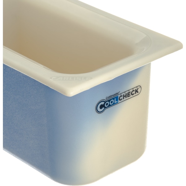 Carlisle Foodservice Coldmaster CoolChck, 6", 1/3 Food Pn, 4 qt. - CM1102C1402