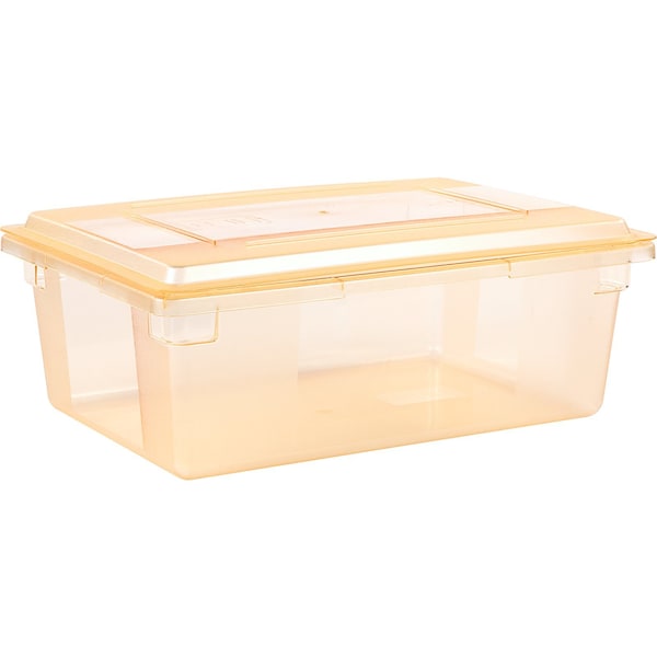 Carlisle Foodservice Storage Container Lid, 26x18", Yellow, PK6 - 10627C22