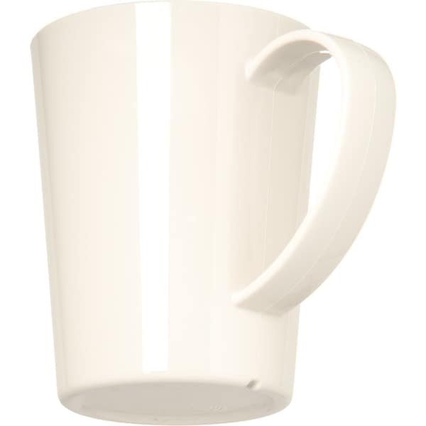 Carlisle Foodservice Mug, 12 oz., Bone, PK12 - 4306842
