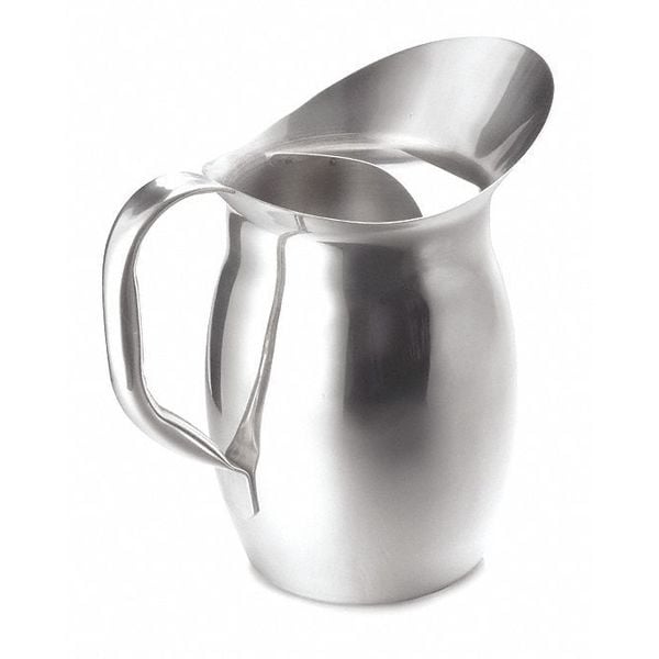 Tablecraft Bell SS Water Pitcher, Ice Guard, Mr, 2 Qt - 300