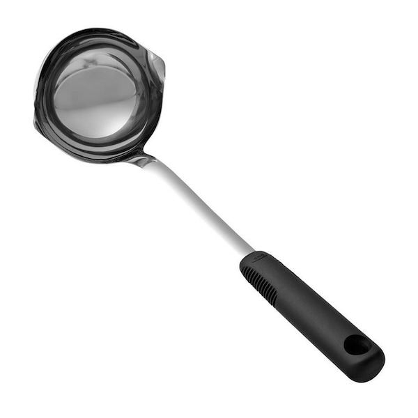 Oxo International Good Grips Ladle, 11.9 in OAL, Stainless Steel, Polished - 11283400