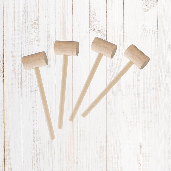 Maine Man Seafood Crab Mallet Wood - CM-8/4