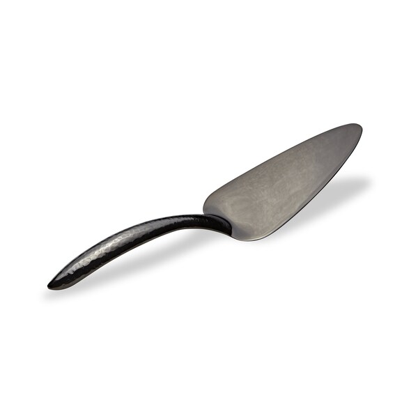 Bon Chef Ez Use Banquet Pastry Server Hammer Finish 10-1/4" - Black - 9465HFB