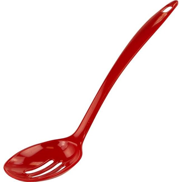 Reston Lloyd Reston Lloyd 98360 Melamine Slotted Spoon  Red - 98360