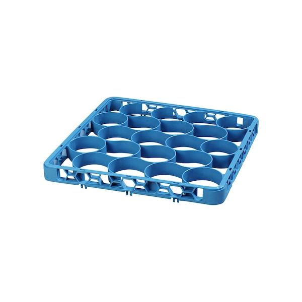 Carlisle Foodservice Shrt Glass Rack Ext, 20 Comp, Blu, PK6 - REW20S14