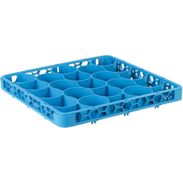 Carlisle Foodservice Shrt Glass Rack Ext, 20 Comp, Blu, PK6 - REW20S14