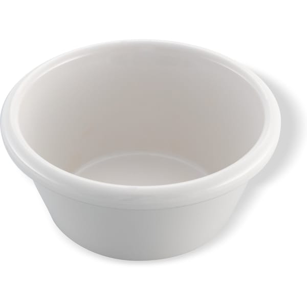 Carlisle Foodservice SAN Smooth Ramekin, 6 oz., Bone, PK48 - 4312642
