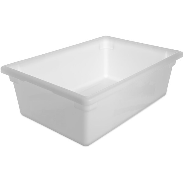 Carlisle Foodservice Storage Container, 12.5 gal., Wht, PK4 - 1064202