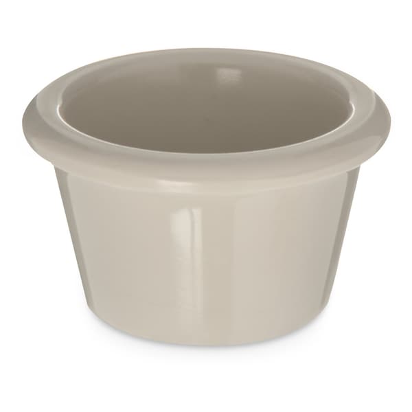 Carlisle Foodservice Melamine Smooth Ramekin, 1.5 oz., Bn, PK4 - S275-842