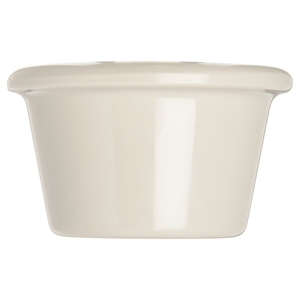 Carlisle Foodservice Melamine Smooth Ramekin, 1.5 oz., Bn, PK4 - S275-842