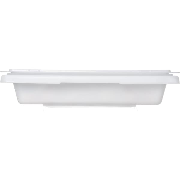 Carlisle Foodservice Storage Container, 2 gal., Wht, PK6 - 1063002