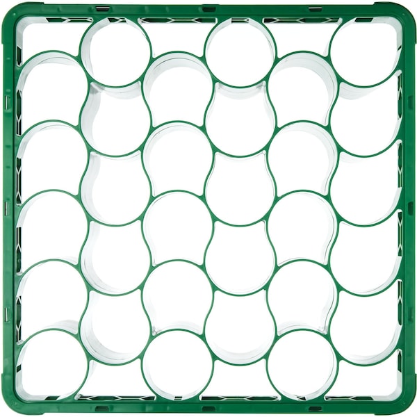 Carlisle Foodservice Long Glass Rack Ext, 30 Comp, Grn, PK4 - REW30LC09